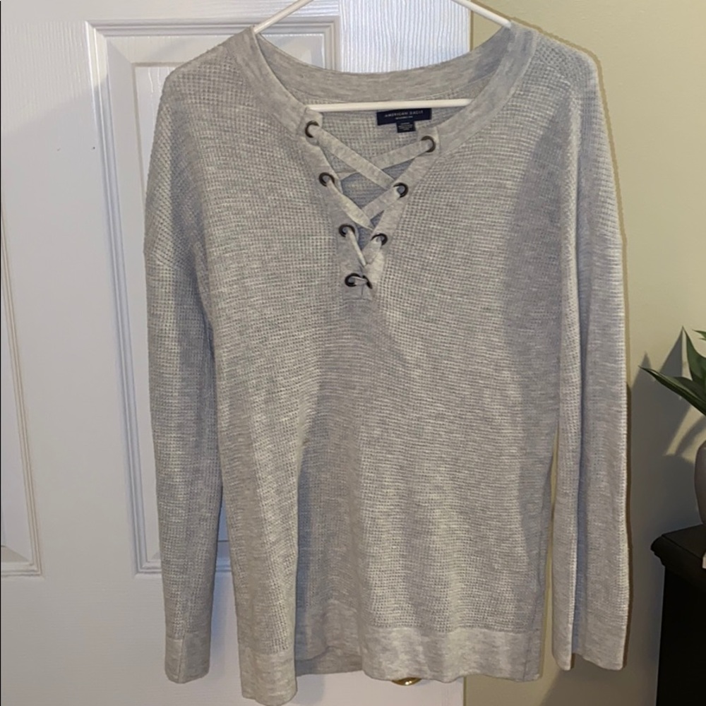 Gray long sleeve